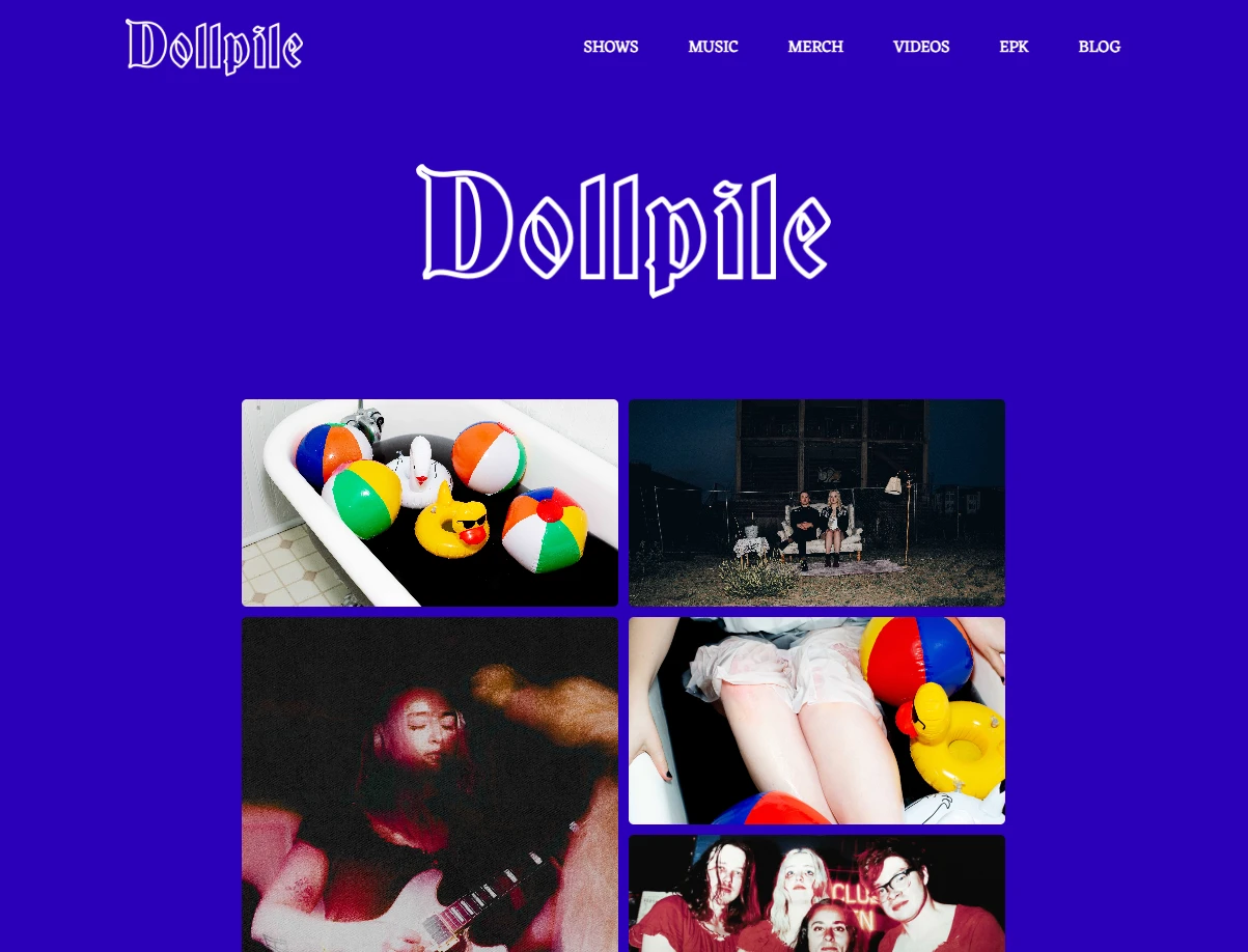 Screenshot of Dollpile