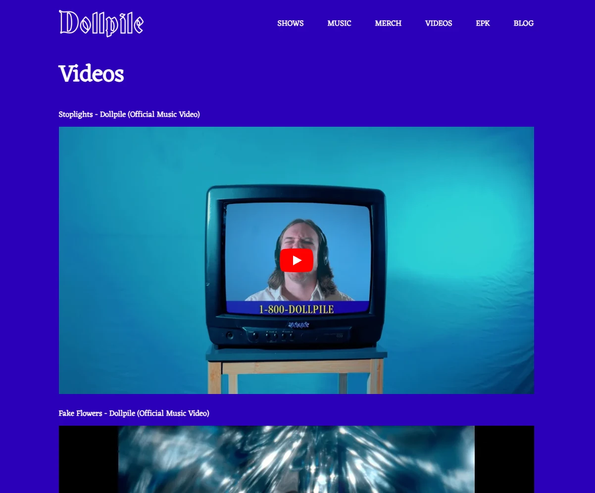Screenshot of Dollpile