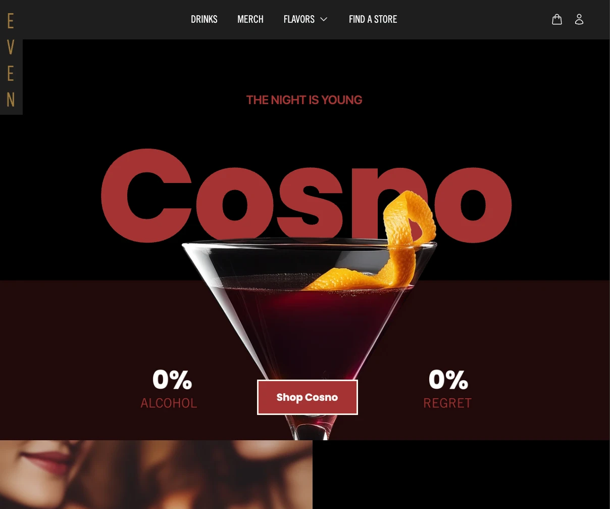 Screenshot of Drink EVEN