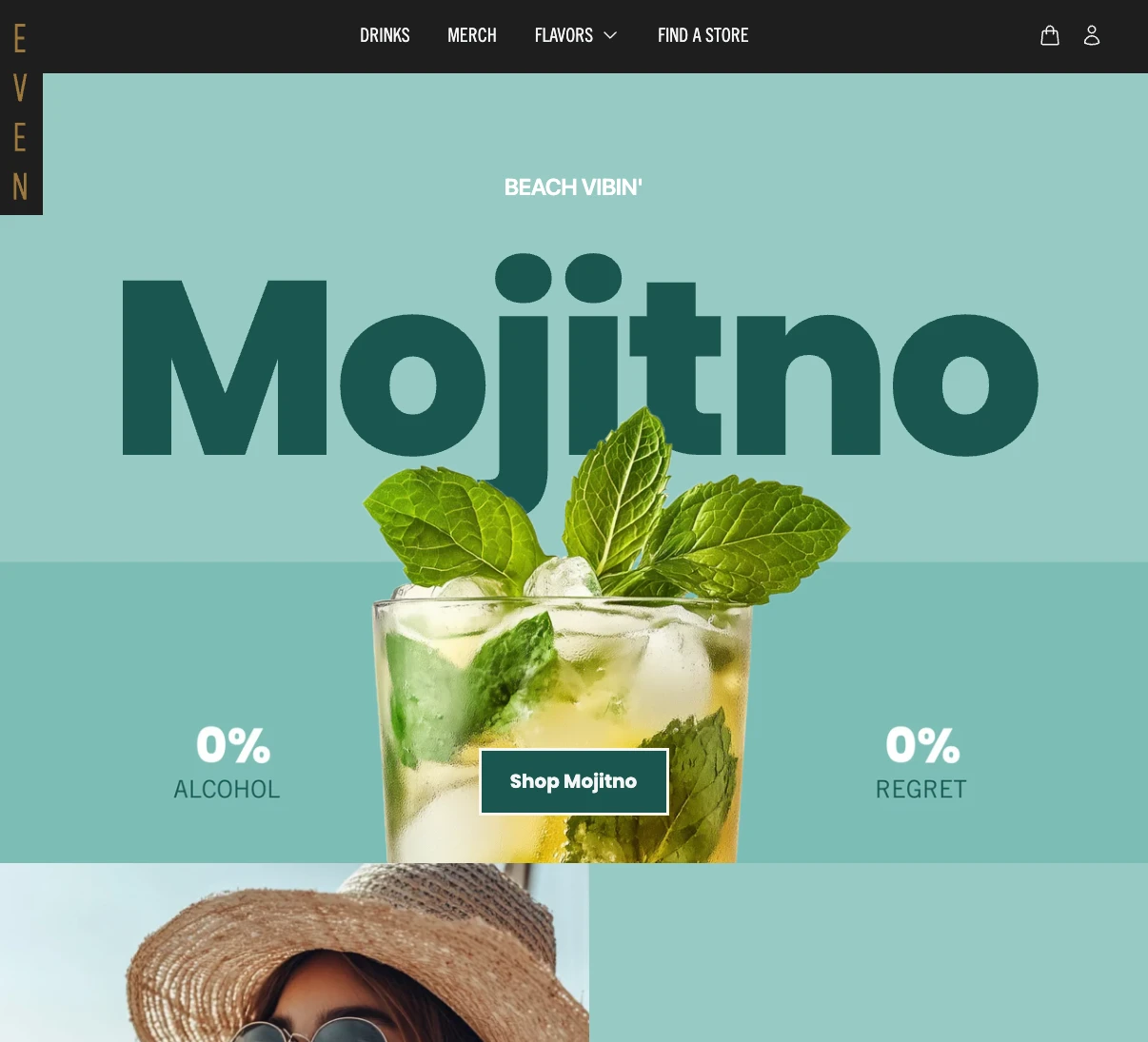 Screenshot of Drink EVEN